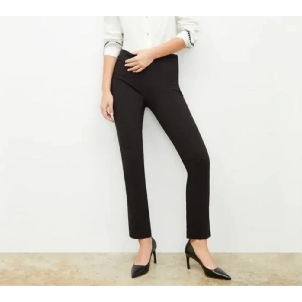 MM.‎ Lafleur Women's Pants Foster Ankle Stretch Work Dress Career Black 16